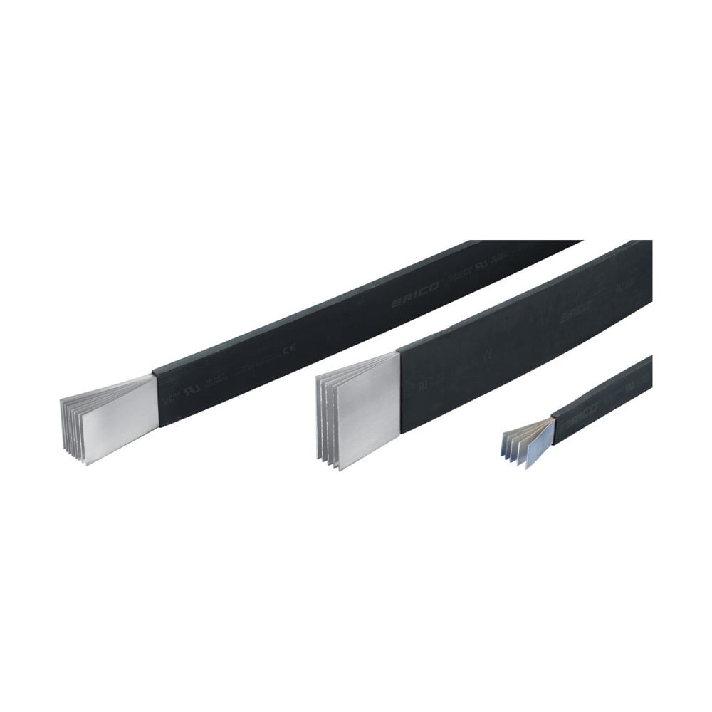 nVent ERIFLEX Flexibar, Tinned Copper, 250 A, UL 67, UL 758 Certification Details, 0.61" x 0.031", 97.89 kcmil