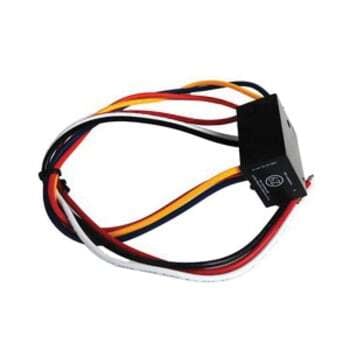Multi-Voltage Single SPDT Fire Alarm Relay With LED, 24/115 VAC, 24 VDC, 0.015 A, 10 A at 115 VAC Contact