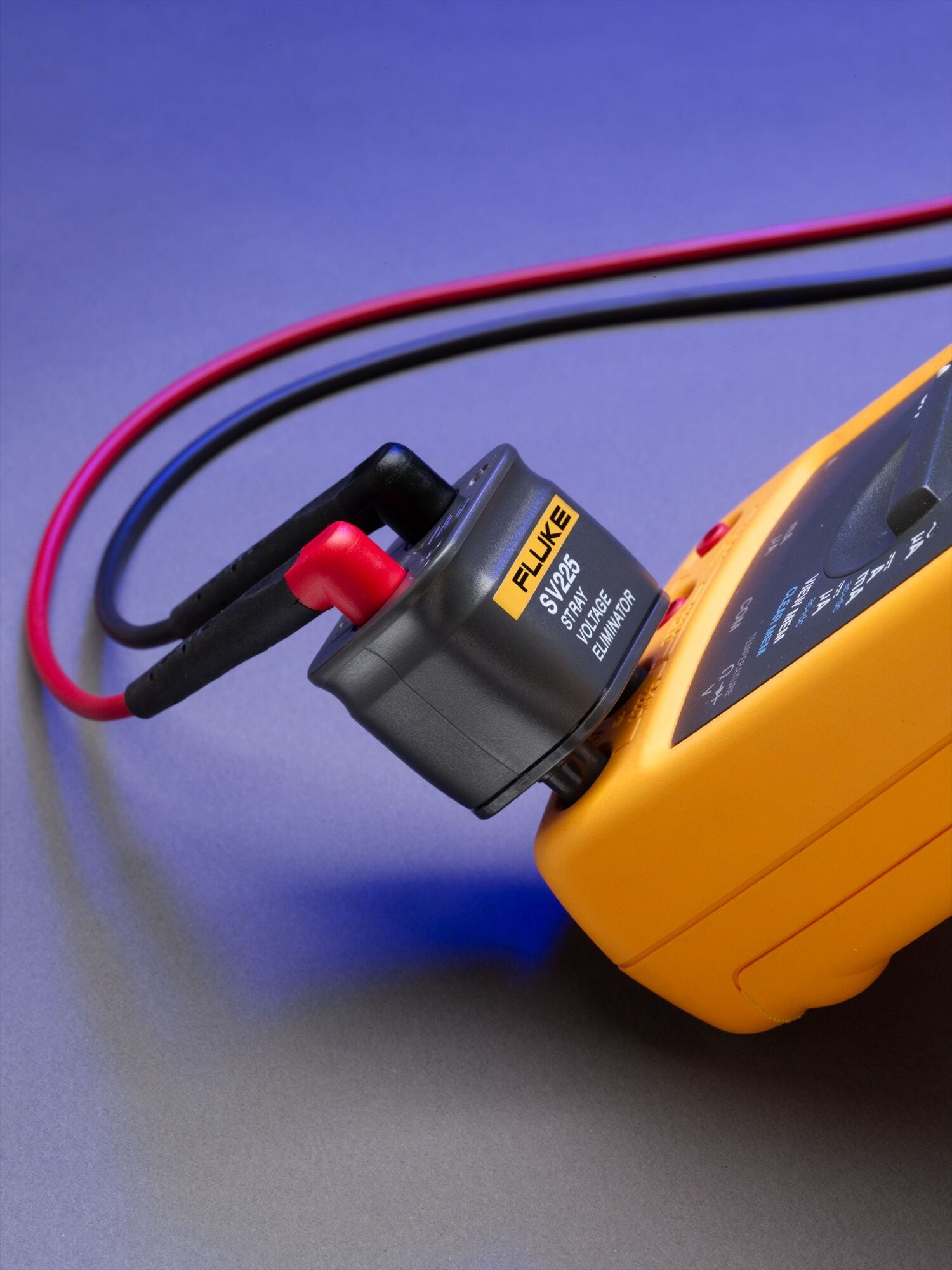 Stray voltage can appear in electrical installations, due to the capacity between wires. This may result in erroneous readings on high impedance meters. Solves this without compromising safety.
