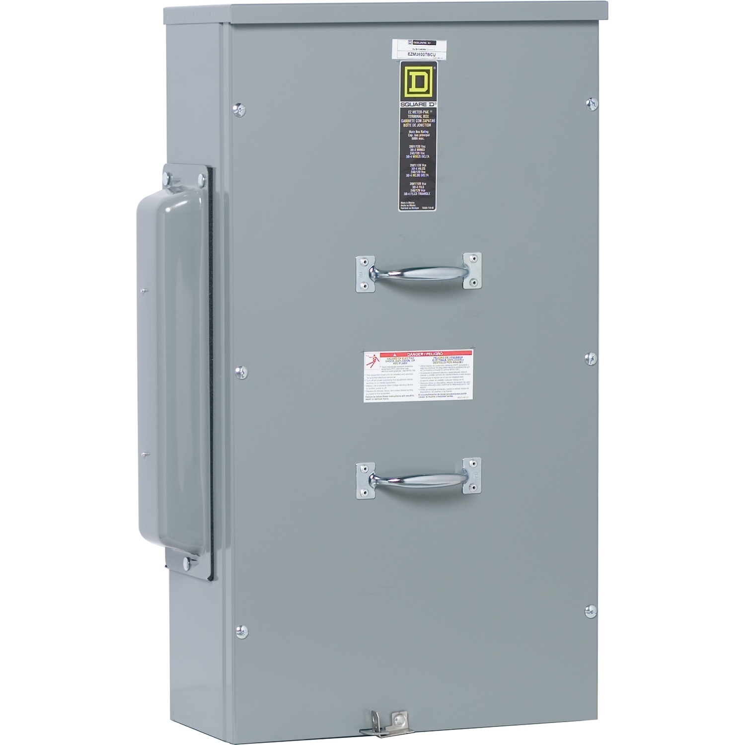 EZM3600TBCU EZ Meter Pak Terminal Box, 600 Amp, Copper