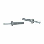 Eaton B-Line series fastener hardware and accessories, 140 lbs load capacity (shear), 205 lbs load capacity (tension), Zinc alloy material, 1/4" X 1-1/2" shank size and length, Drive nail anchor
