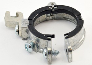 Split Bushing, Insulated, Grounding, Zinc Die Cast, Size 1-1/2 Inch, 14-4 Lug
