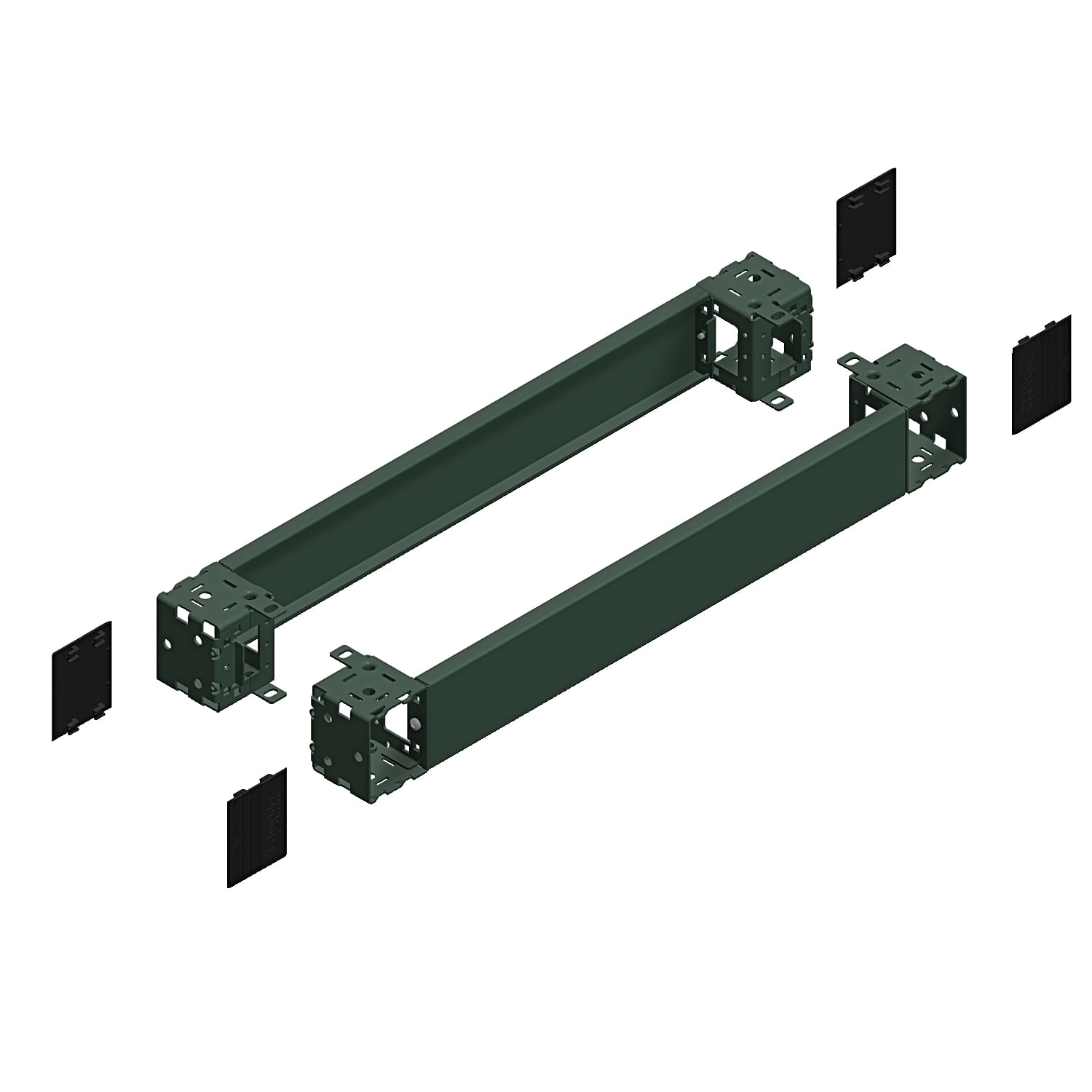 Front & rear plinth, PanelSeT SFN, Spacial SF, Spacial SM, for electrical enclosure W1000mm, plinth H100mm
