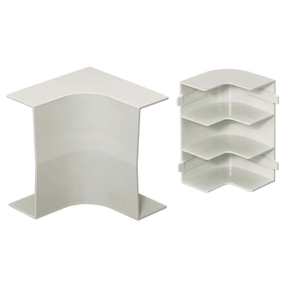 Non-Metallic Raceway, BaseTrak, 2 or 3 Channel, Internal Elbow, Base and Cover
