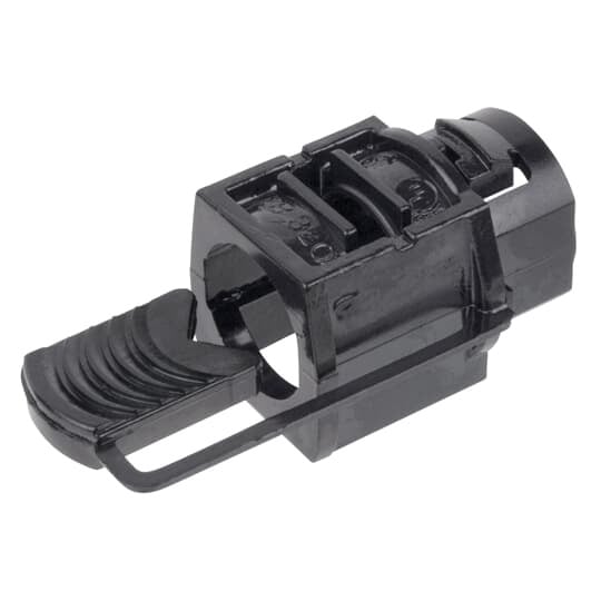 Fitting, Non-Metallic Sheathed Cable, Knockout Size 1/2 Inch, Length 1-11/32 Inch, Height 1 Inch, Hole Size 2-1/32 Inch Diameter, Thermoplastic, For use with 10-3, 12-3, 14-3, 10-2, 12-2, 4-2 Non-Metallic Cables, Multiple (2) 12-2 and 14-2 Non-Metallic Cables, Single and Multiple Flexible Cords in Wire Range .300-.600 Inch