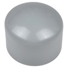Pipe End Cap, Size 6 Inches, Material PVC, Color Gray, For use with Schedule 40 and 80 Conduit