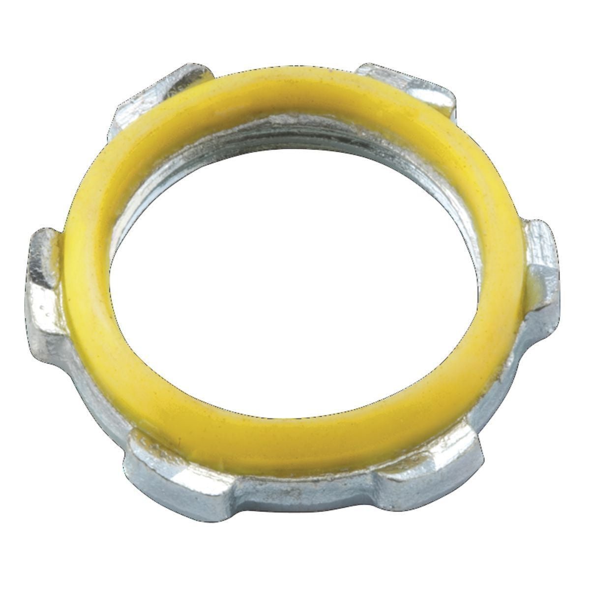 1205 Liquid Tight Sealing Locknut, 1-1/4 in, For Use With IMC/Rigid Conduit, Steel, Electro-Plated Zinc