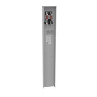 U3358-O-KK-ALT Single Position Meter Socket, 200 Amp, 1 Phase, Ringless, Horn, 4 Term, UG, 240V, Single Pedestal Direct Bury