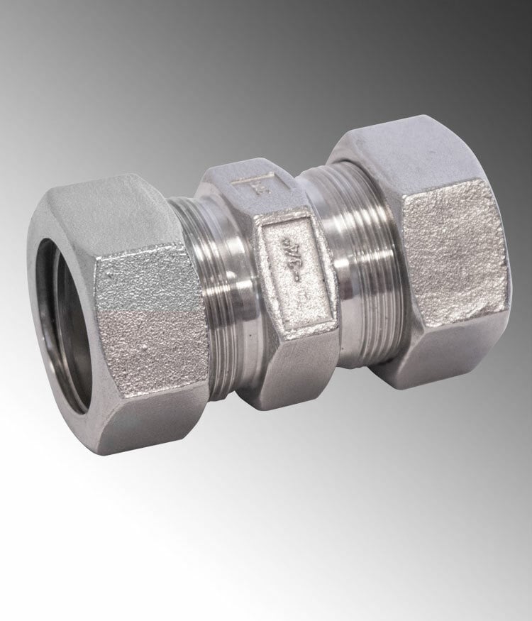 EMT Stainless Steel 316 Compression Male Connector 1/2" Trade SizeFor EMT