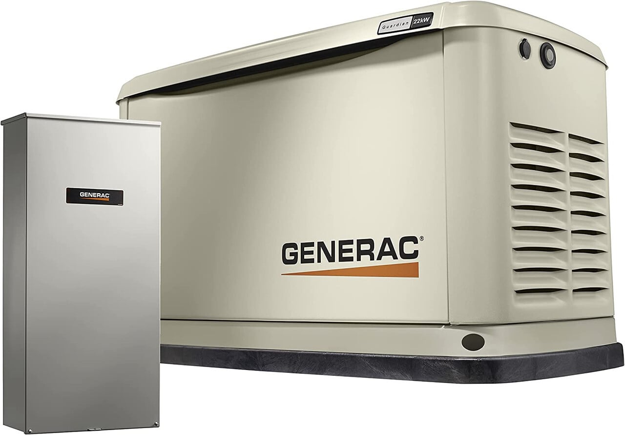 22/19.5 kW Air-Cooled Standby Generator, Aluminum Enclosure, 200 SE (not CUL)