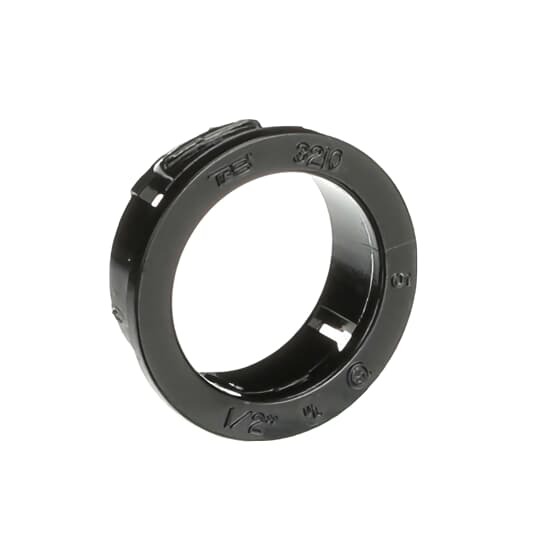 One Piece Non Metallic Knockout Bushing, Thermoplastic, Knockout