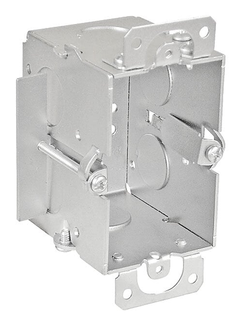 Deep Switch Box w/ Old-work Clips, 2-1/2", 50 Pak