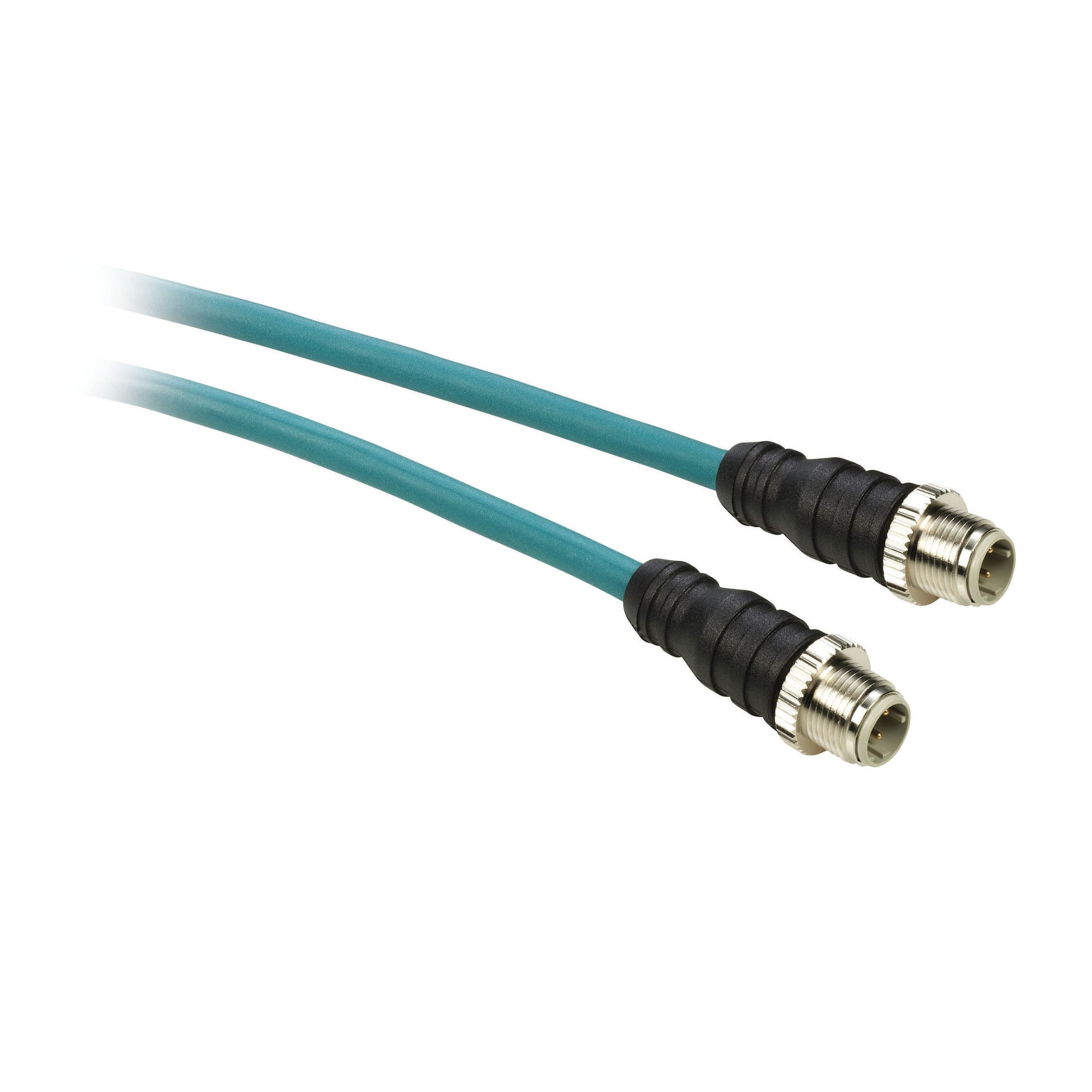 Ethernet ConneXium cable - M12 connector - M12 connector - IP67 - 10 m