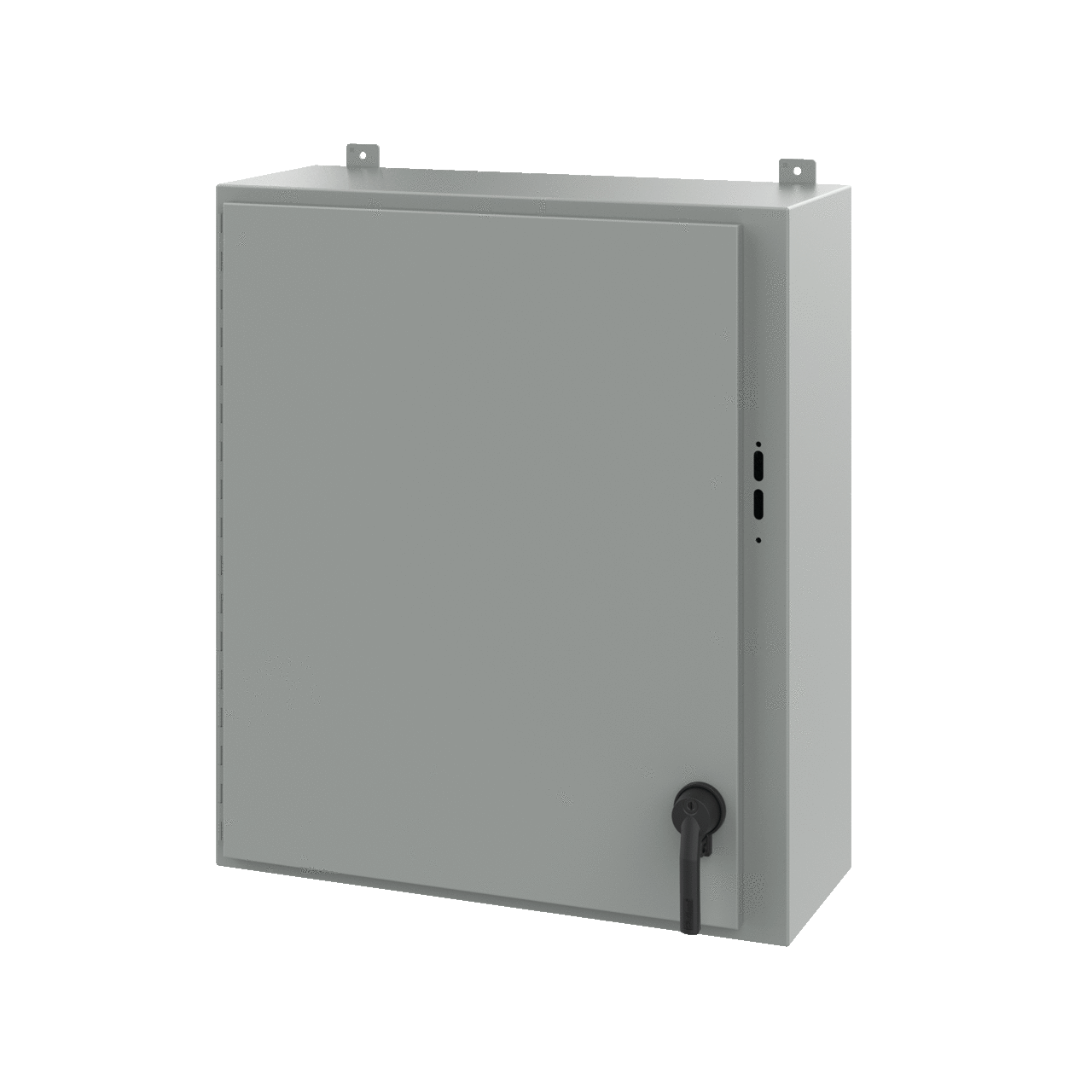Disconnect Enclosure with Handle Type 12, 36.00x31.38x12.00, Gray, Steel