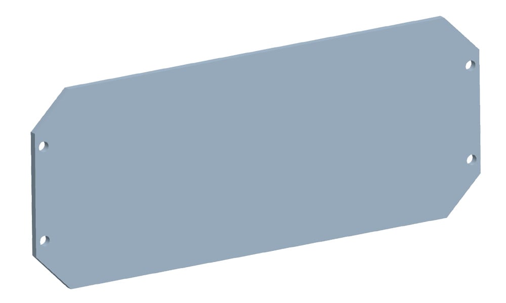 Polycarbonateonate Shield Ffled18 With Stainless Steel Screws