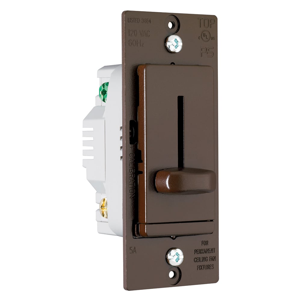 Decorator Slide De-Hummer Control, 4-Speed 1.6A, Brown