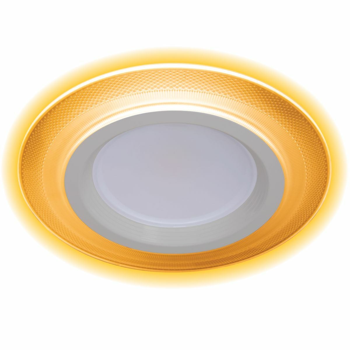 6" LED Night Light, 100 lumens (nominal), 90 CRI, selectable CCT with D2W option,120V 60Hz, LE &TE phase cut 5% dimming, Matte White, Canless Direct Mount