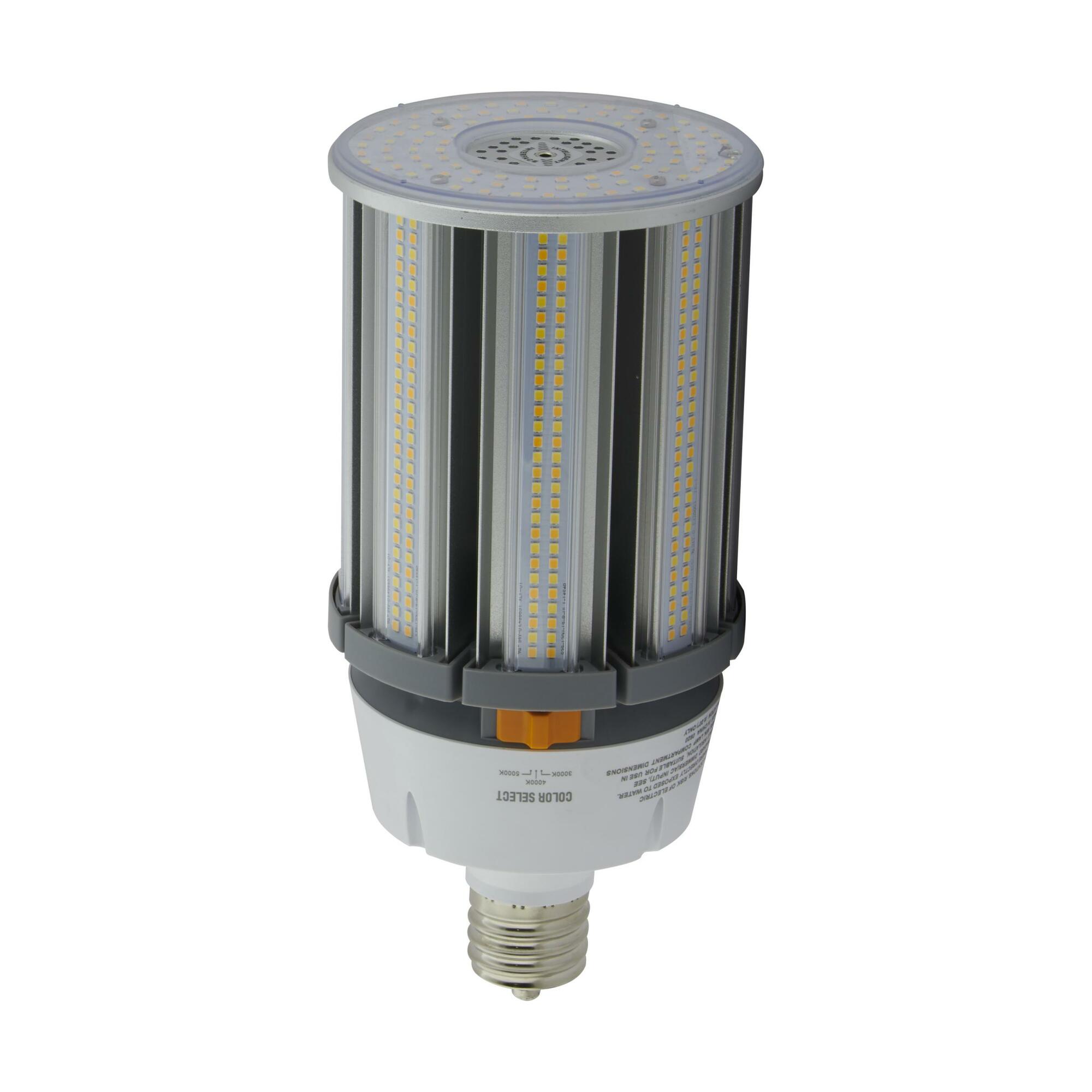 120 Watt LED HID Replacement - CCT Selectable Mogul Extended Base 100-277 Volts