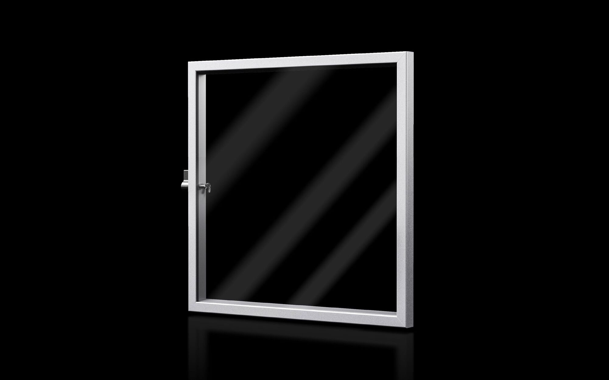 FT Viewing window, WHD: 597x377x36 mm, for AX enclosures instead of the door and surfaces