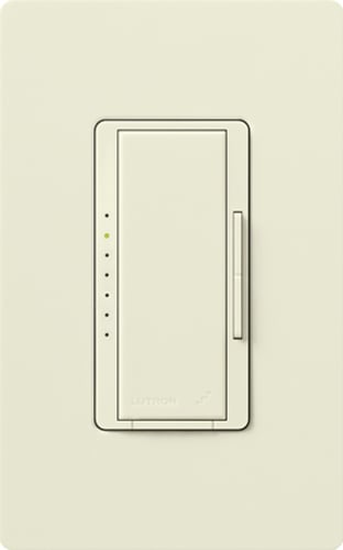 RadioRA 2 Dimmer, Biscuit, Incandescent/Halogen, Magnetic Low-Voltage, Electronic Low-Voltage, Approved LEDs, CFL, Multi-location/single-pole, neutral required, 120V 600W/600VA