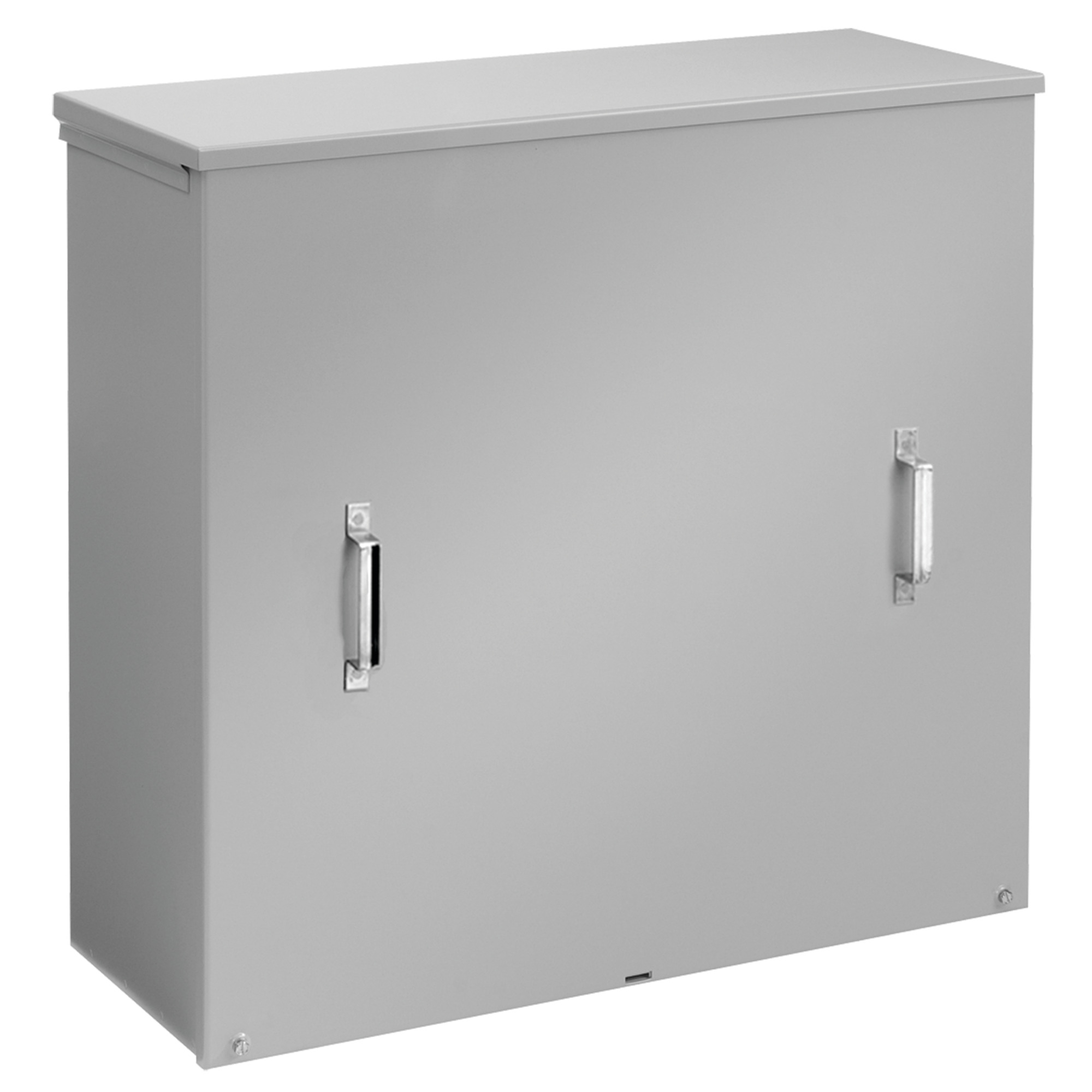 CT Cabinet Screw-Cover Type 3R, 36.00x36.00x11.00, Gray, Steel
