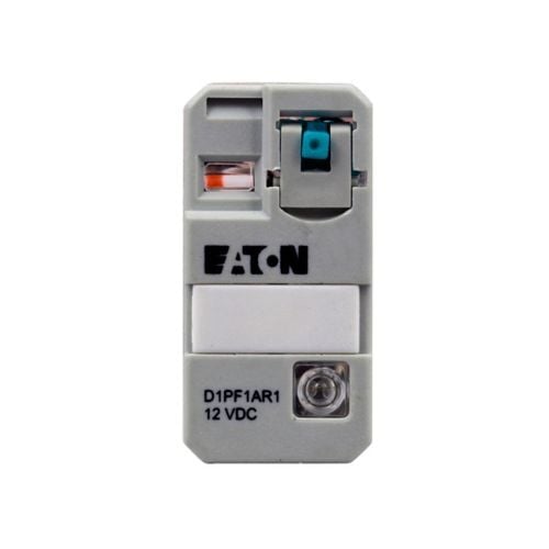 D1 Series General Purpose Plug-In Relay, Full featured cover, 24V coil, 50/60 Hz, 180 Ohms resistance, Plug-in terminal, SPDT contact configuration, 20A contact rating, Silver alloy contacts, IP40 enclosure