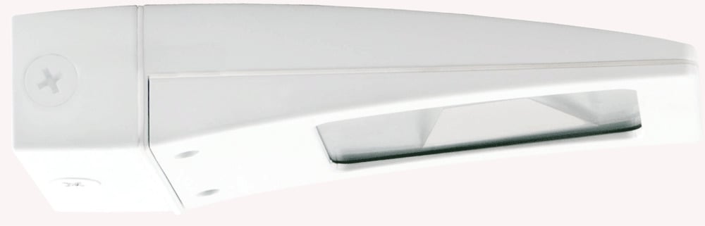 Lpack LED Wallpack 10W, 3000k, Junction Box, White