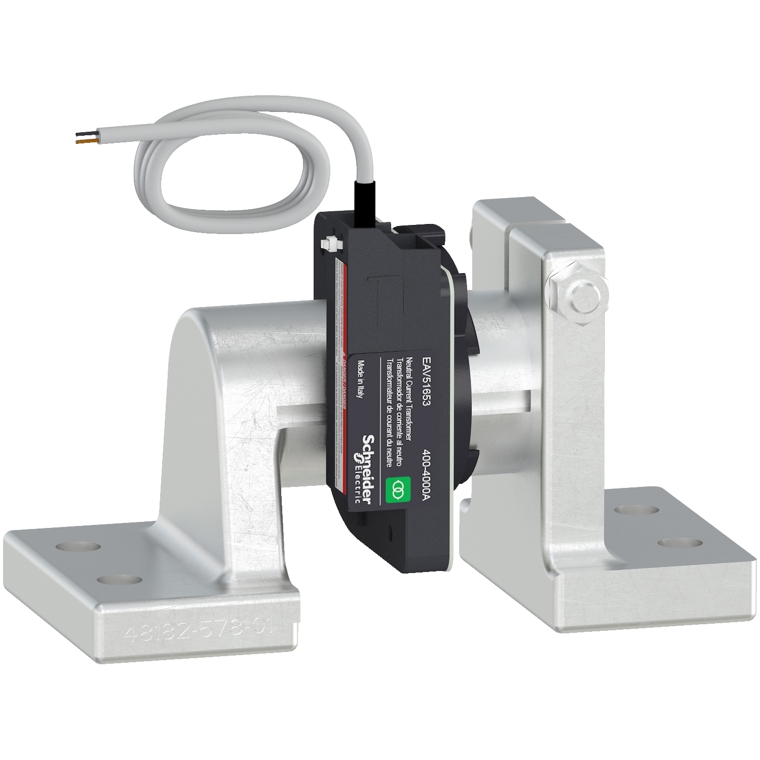 External current sensor, MasterPact MTZ2, earth fault protection, sensor rating 400A-2000A, spare part