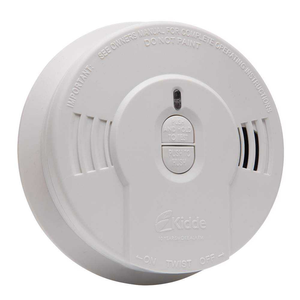 21008697 Smoke Alarm, 10 Year Sealed Lithium Battery-operated, Ionization