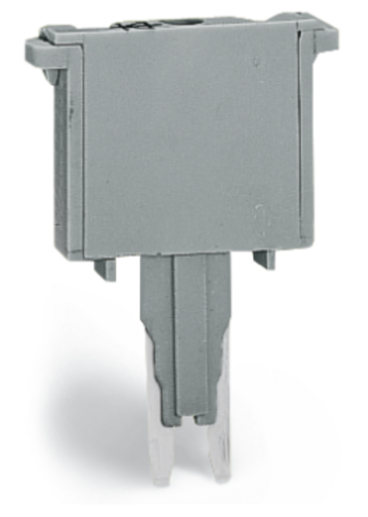 Component plug; for carrier terminal blocks; 2-pole; with diode 1N4007; 5 mm wide; gray