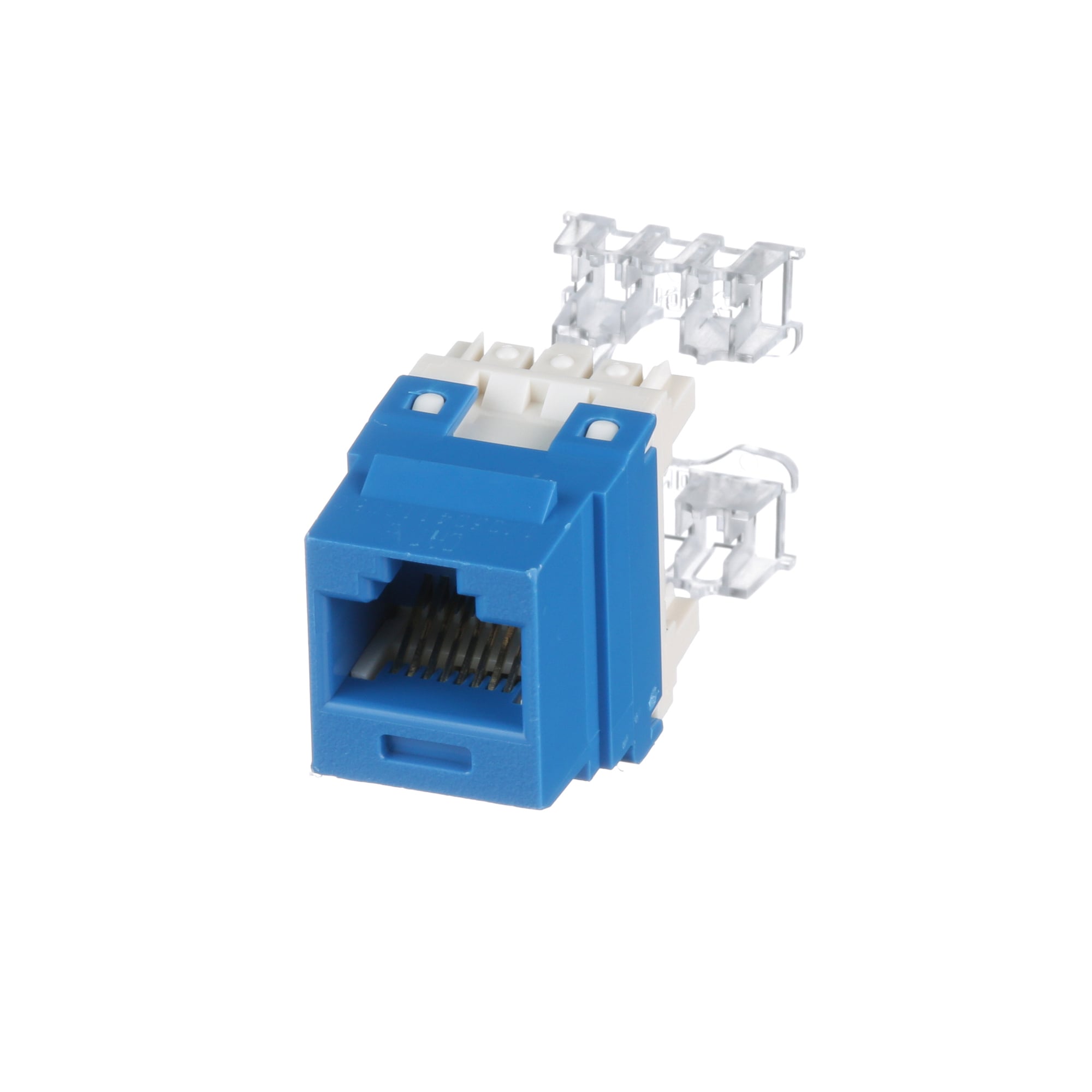 NK Cat 6 punchdown jack module - Blue   