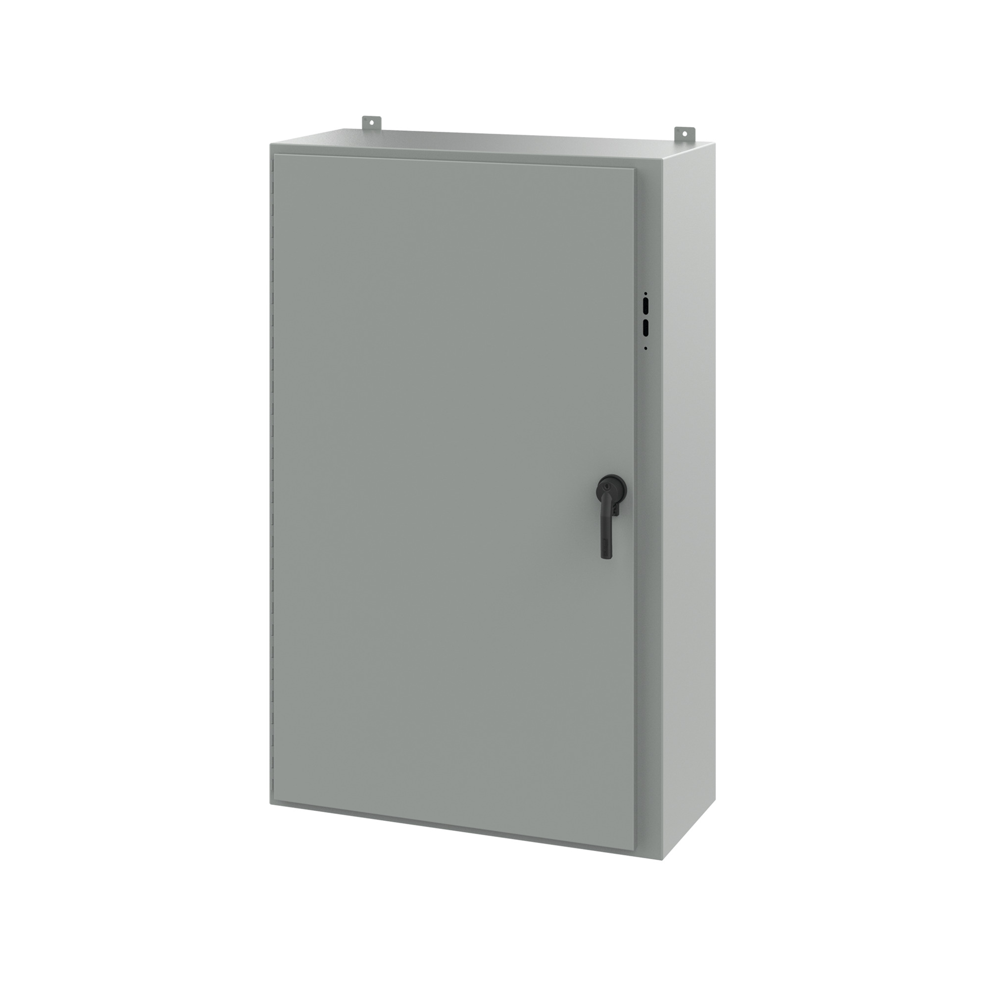 Disconnect Enclosure with Handle Type 12, 60.00x37.38x16.00, Gray, Steel