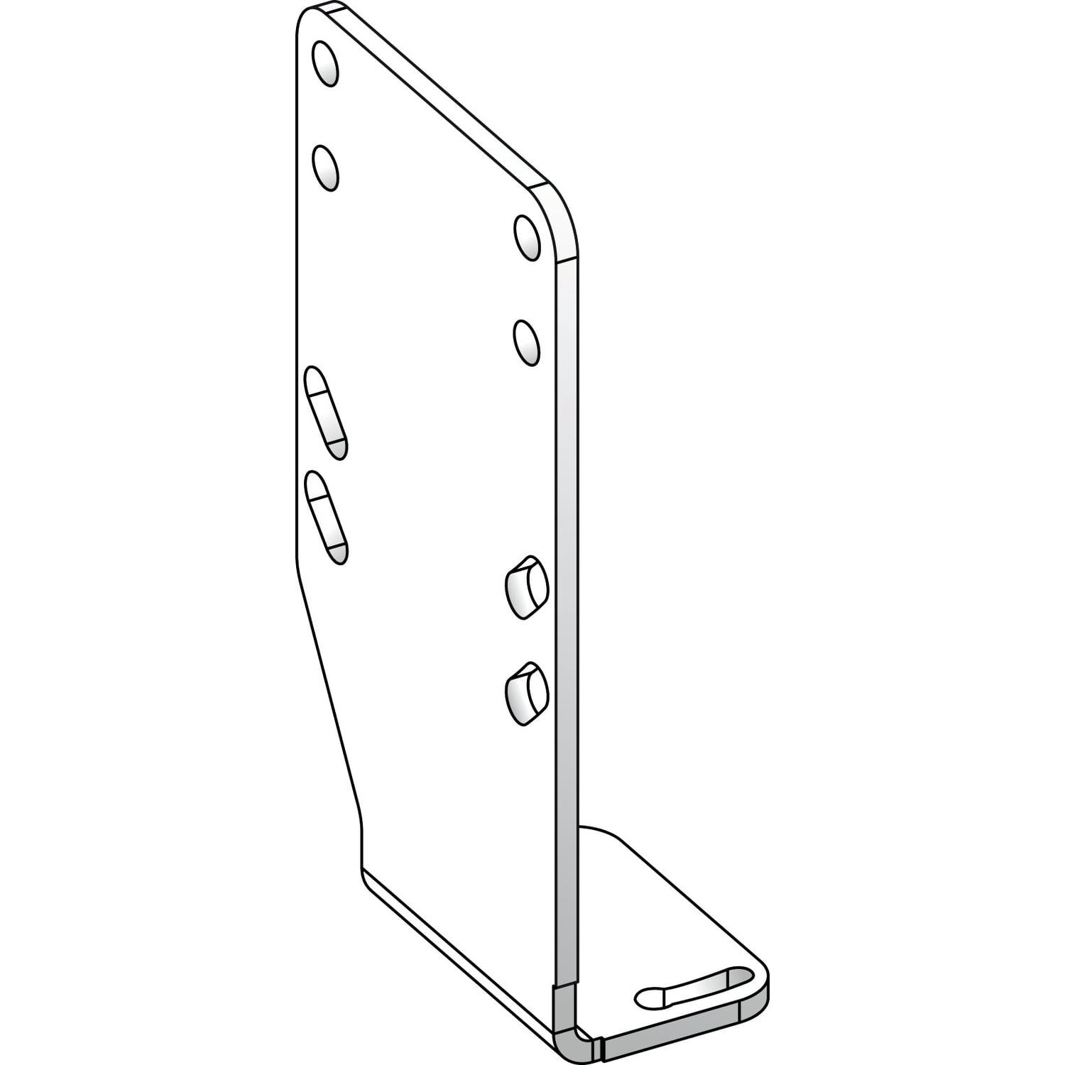 Fixing bracket, Photoelectric sensors XU, accessory for sensor, XUK, metal, for XUL substitution