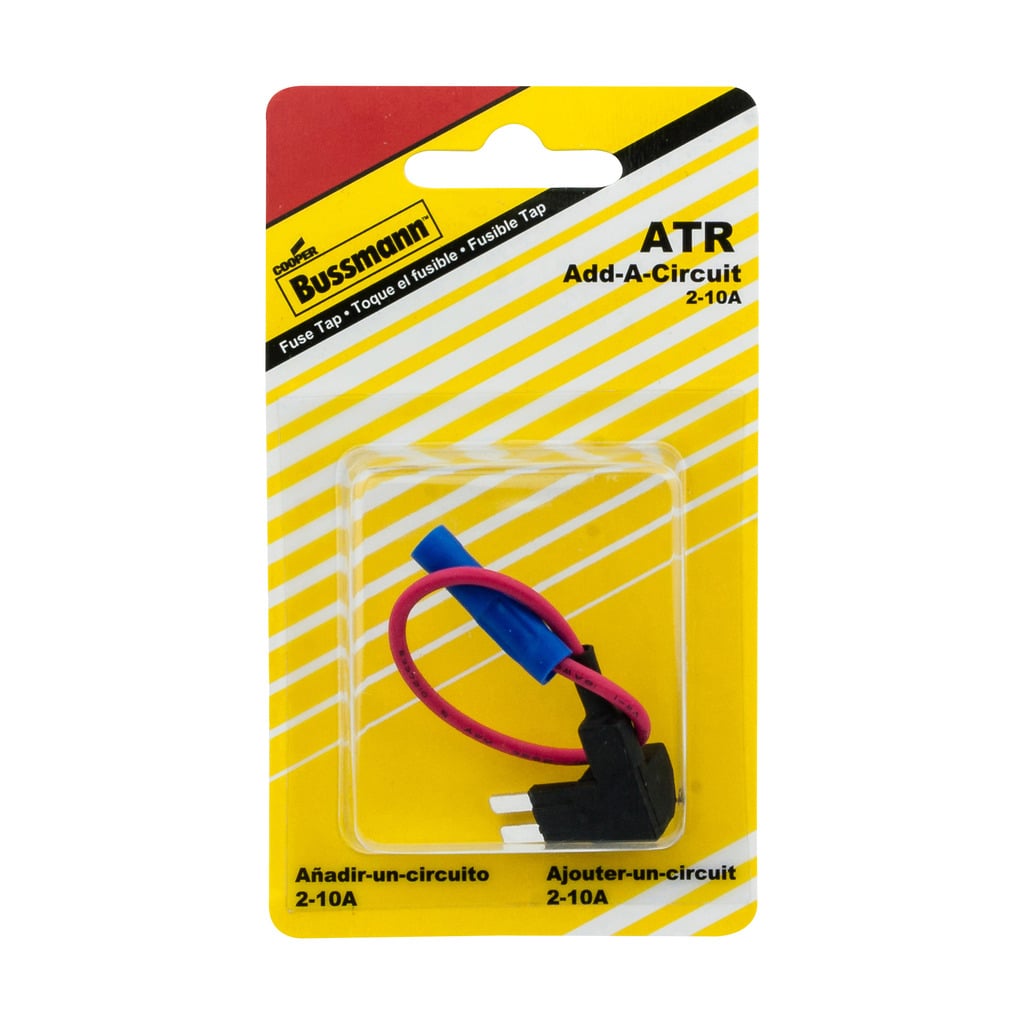Eaton Bussmann series HHT fuse tap, Packaging type blister pack, 32 Vdc, 30A, Non Indicating, Circuit protector