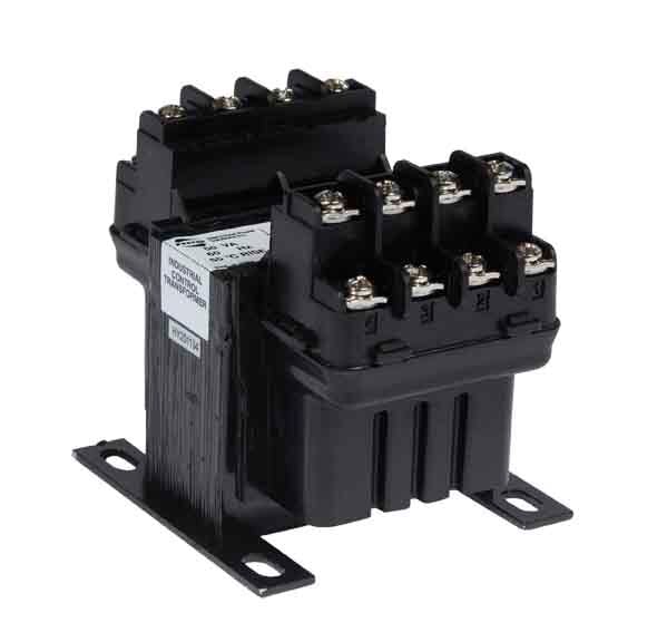 Machine Tool Rated Molded Industrial Control Transformer, 600 PV, 12x24 SV, 250VA