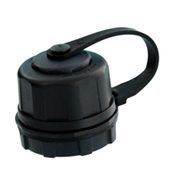 DuraPort Industrial Connector Housing, Connector Not Included, Black