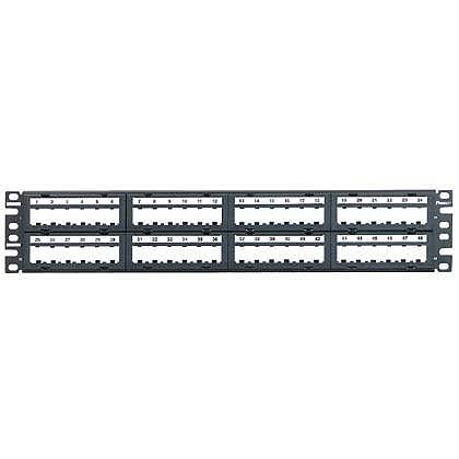 Patch Panel, 48 Port, Modular, 6 Pack, B