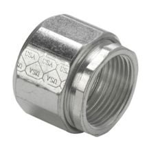 1 1/4 IN 3 PIECE CONDUIT COUPLING STEEL PRODUCT OF US