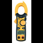 IDEAL, Clamp Meter, Clamp-Pro, 600 Amp Clamp Meter, Voltage Rating: 400 to 600VAC/DC, Resistance: 400 OHM/4 KOHM/ 40 KOHM/400 KOHM At 1 PCT + 4 Digits Accuracy, 4 MOHM At 1.5 PCT + 4 Digits Accuracy, 40 MOHM At 3 PCT + 5 Digits Accuracy, Accuracy: Stated Accuracy At 23 DEG C Plus Or Minus 5 DEG C, Less Than 75 PCT R.H, Display 3-3/4 Digit LCD With 4000 Counts