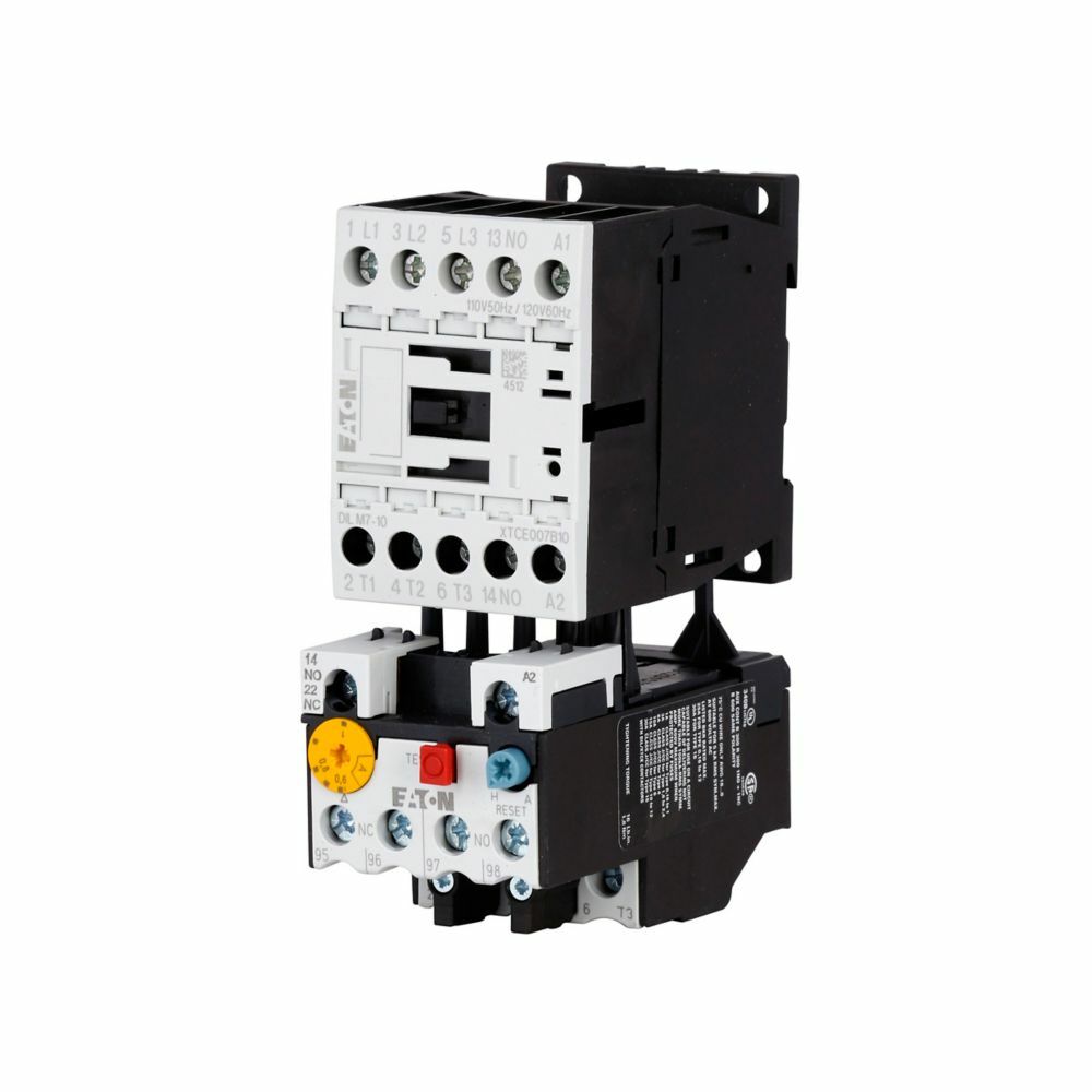Eaton XT IEC electronic motor starter,Full voltage non-reversing IEC starter,7 A,24 Vdc,1NO,B frame,45 mm,1.0-1.6 A,Screw terminals