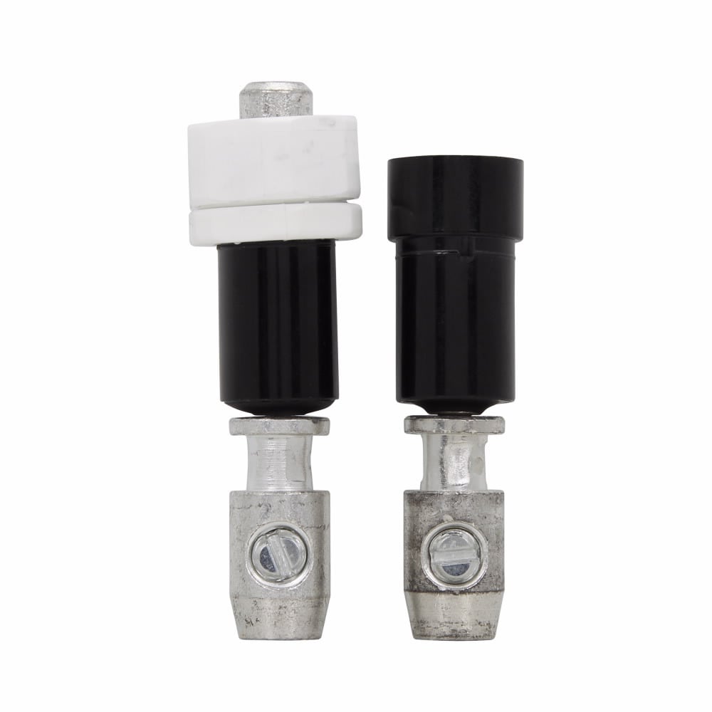 Eaton Bussmann series HET inline - neutral fuse holder, Loadside: Copper setscrew (1) #12-3, Lineside: Copper setscrew (2) #12-2, Single-pole