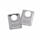 Eaton B-Line series box support fasteners, Wall studs, 1" Height, 1" Length, 1" Width, 0.06lbs, Metal stud size: 2.5" through 4", Adjustable box stabilizers, 2.5" Min mount size, 6" Max mount size