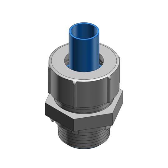 3/4 Inch Steel Liquidtight Bullet With Nylon Insert