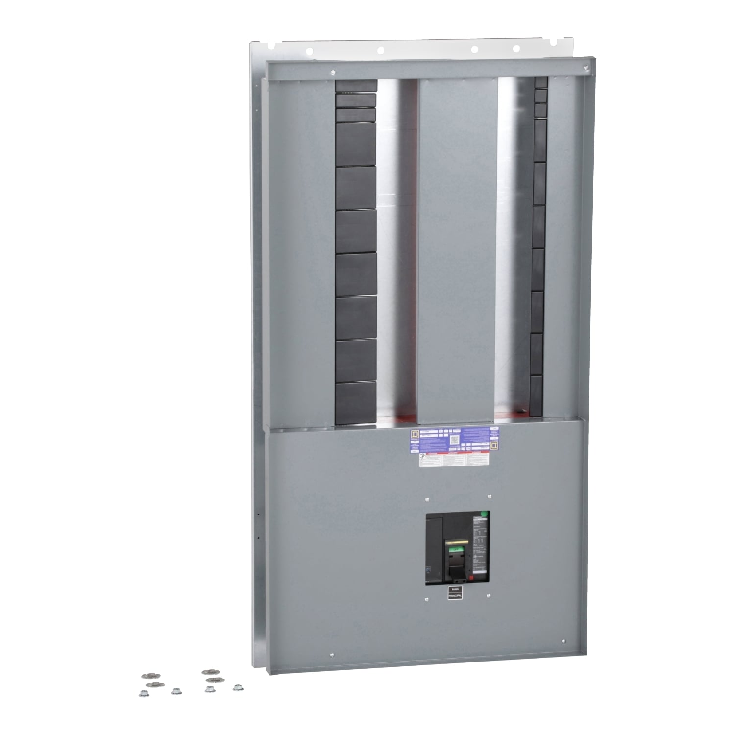 Interior, I-Line Panelboard, HCP, 600A, w/main breaker, 72in CB space, for 42in W x 86in H x 9.5in D box, Al bus