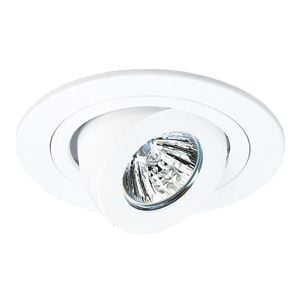 4" Trim Retractable Elbow White , MR16