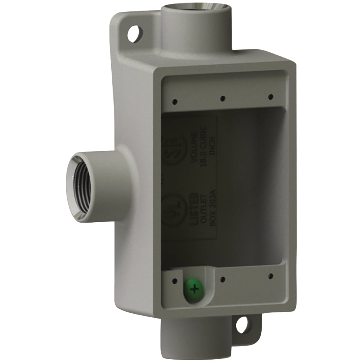 1/2"Iron, FSCT Type Shallow Device Box