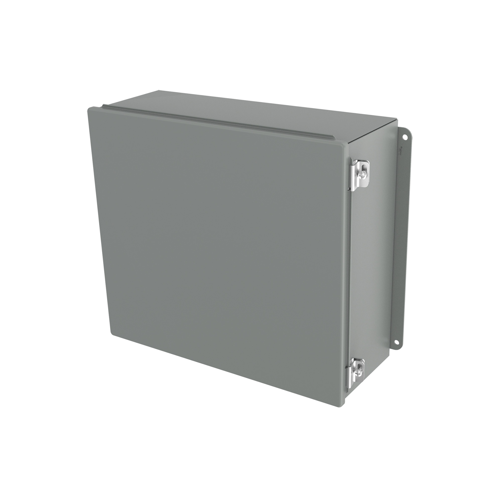 Continuous Hinge Enclosure Clamps Short Side, Type 12, 14x12x6, Gray, Mild Steel