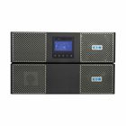 Eaton 9PX UPS, 6U, 3000 VA, 3000 W, L6-30P input, Outputs: (6) 5-20R, (1) L6-30R, (1) L14-30R, 120/240V