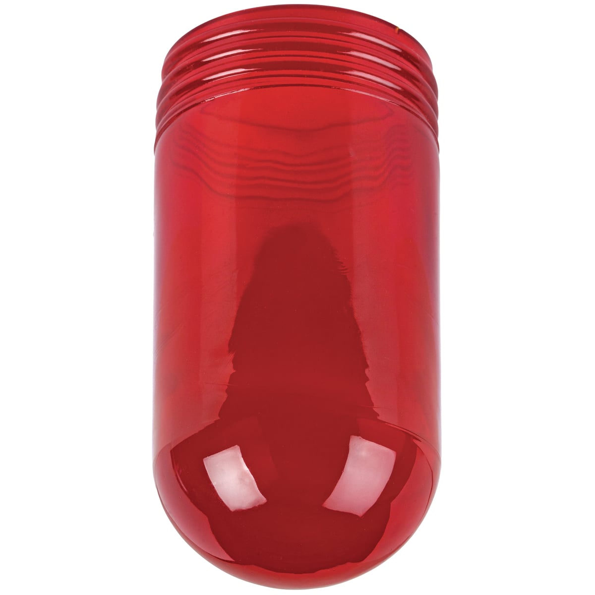 VSL Temperd Glass Globe, Ruby - for Incandescent 150W Max