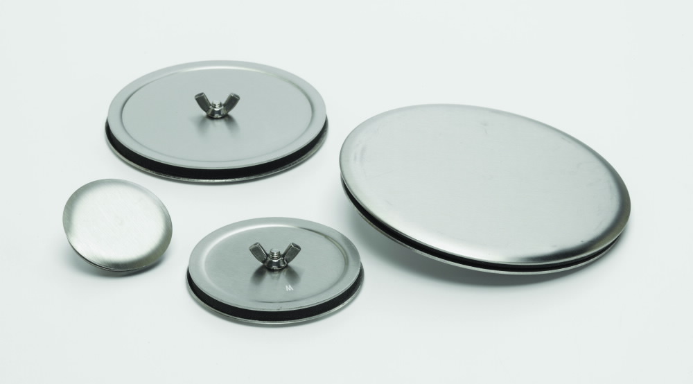 Eaton B-Line series other enclosure accessories, ANSI 61 gray polyester powder coated, 1 inch, Protects openings, pushbuttons and conduit openings, Stainless steel, Oil-tight Hole seals, Hole seals